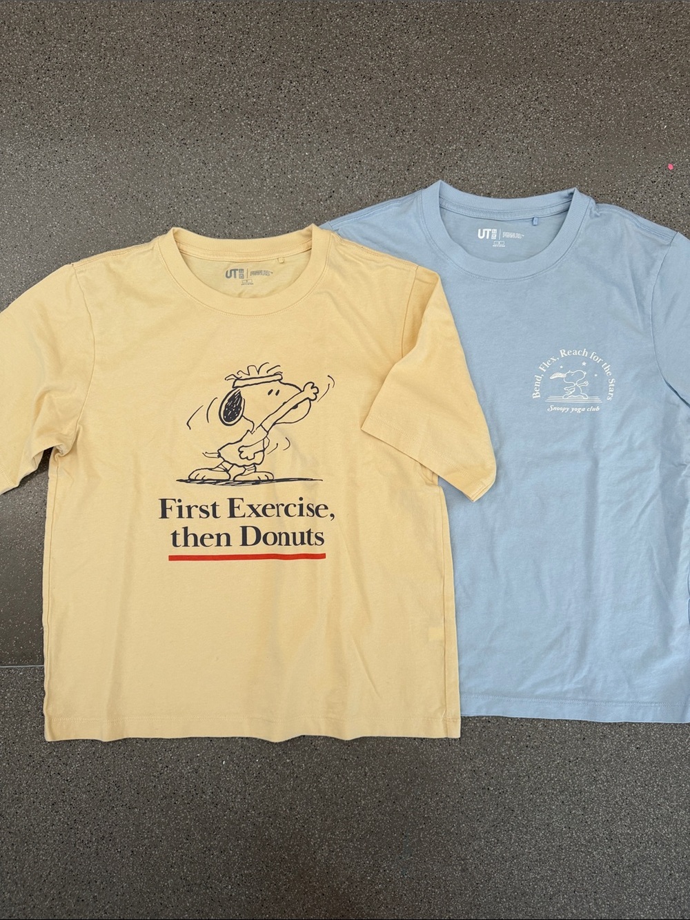 Uniqlo Kids Snoopy Graphic Tees